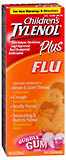 TYLENOL Children's Flu Plus Oral Suspension Bubble Gum Flavor - 4 OZ