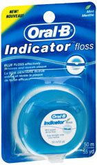 Oral-B Indicator Floss, Mint  - 55 Yards