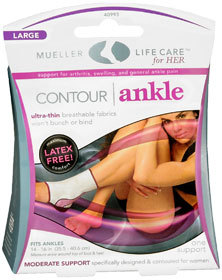 Mueller LifeCare for Her Contour Ankle Support - Large - 1 Each