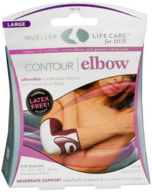 Mueller Life Care for Her Contour Elbow Support, Large - 1 Each