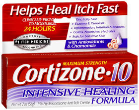 Cortizone 10 Maximum Strength Intensive Healing Formula - 2 Ounces