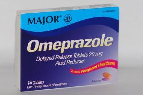 Major Pharmaceuticals Omeprazole Delayed Release Acid Reducer - 20 mg - 28 Each