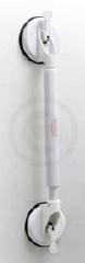 Drive Medical Single Hand Grab Bar with Suction Cups, White - 1 Each