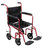 Drive Medical Deluxe Fly-Weight Aluminum Transport Chair with Removable Casters - 1 Each image 0