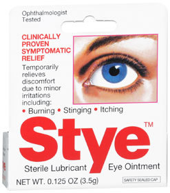 Stye Sterile Lubricant Eye Ointment - 0.12 Ounces