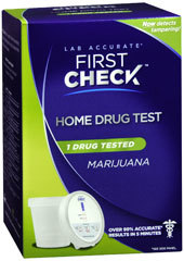 First Check Home Drug Cup Test, Marijuana - 1 Each