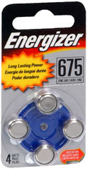 Energizer Hearing Aid Battery AZ675E-4 - 4 Each