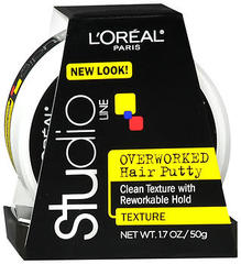 L'Oreal Studio Line Overworked Hair Putty - 1.7 Ounces