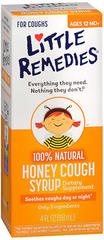 Little Remedies Colds Dietary Supplement Honey Elixir - 4 Ounces
