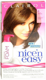 Nice 'n Easy Color Blend Foam Permanent Hair Color, Light Brown - 1 Each
