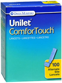 Owen Mumford Unilet ComforTouch Lancets - 100 Each