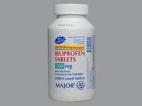 Major Pharmaceuticals Ibuprofen 200mg Tablets - 1000 Each