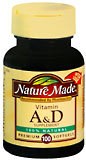 Nature Made Vitamin A and D Softgels - 100 Caplets