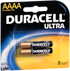 Duracell Ultra Batteries AAAA Volt - 2 Each