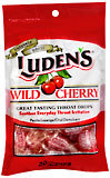 Luden's Throat Drops, Wild Cherry  - 30ea