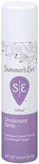 Summer's Eve Ultra Deodorant Spray - 2 Ounces