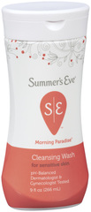 Summer's Eve Cleansing Wash for Sensitive Skin, Morning Paradise - 9 Ounces