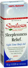 Similasan Sleeplessness Relief Globules - 154 Each