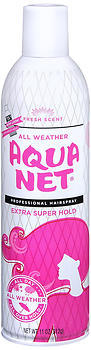 Aqua Net Extra Super Hold Professional Hair Spray Unscented 11 oz by Aqua  Net