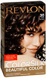 Revlon Ammonia-Free Haircolor, Level 3 Permanent, Dark Brown 30/3N  - 1ea