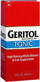 Geritol Multi-Vitamin & Iron Supplement, High Potency, Tonic  - 12oz