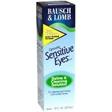 Bausch & Lomb Saline & Cleaning Solution  - 8oz