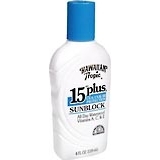 Hawaiian Tropic 15 Plus Sunblock - 4 Ounces