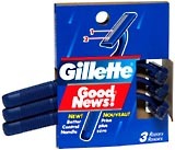 Gillette Good News Razors 3-Pack - 3 Each