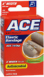 Ace Elastic Bandage with Ace E-Z Clips, 3-Inch Width  - 1ea