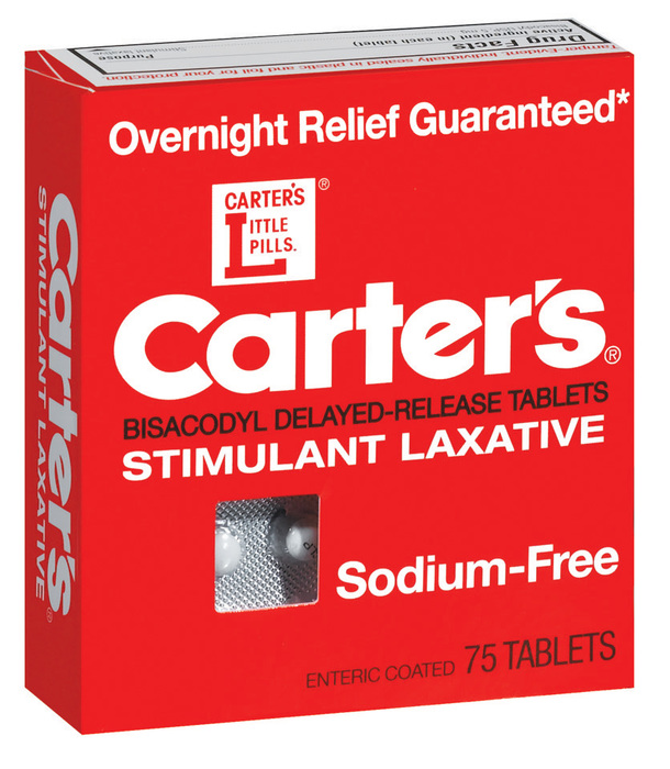 Carter's Laxative Pills - 75 Each