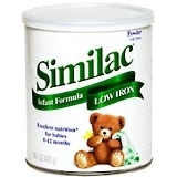 Similac Powder Low Iron - 14.1 Ounces