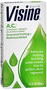 Visine A.C. Eye Drops - 0.5 Ounces
