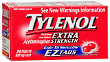TYLENOL Extra Strength EZ Tabs - 24 TB