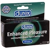 Durex Premium Latex Condoms, Lubricated  - 12ea