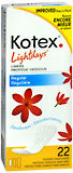 Kotex Lightdays Pantiliners Deodorant 18X22 Pack - 22 Pads