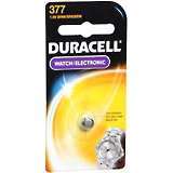 Duracell 1.5 Volt Silver Oxide Battery 377 - 1 EA