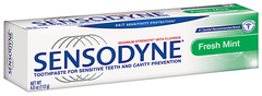 Sensodyne Anticavity Toothpaste for Sensitive Teeth, Maximum Strength, Fresh Mint  - 4oz