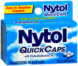 Nytol Quickcaps - 72 CP
