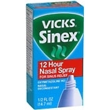 Vicks Nasal Decongestant, Nasal Spray, 12 Hour  - 0.5oz