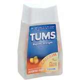 Tums Antacid/Calcium Supplement, Regular Strength, Assorted Fruit, Chewable Tablets  - 75ea
