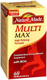 Nature Made Essential Tablets Mega - 60 Tablets