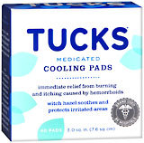 Tucks Hemorrhoidal Pads with Witch Hazel, Medicated - 40ea