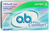 o.b. Pro Comfort Tampons Super - 18 EA