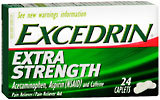 Excedrin Pain Reliever, Extra Strength, Coated Caplets  - 24ea