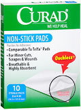 Curad Sterile Non-Stick Pads  - 10ea
