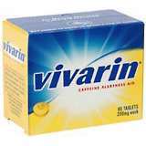 Vivarin Alertness Aid with Caffeine, Maximum Strength, 200 mg, Coated Tablets  - 80ea