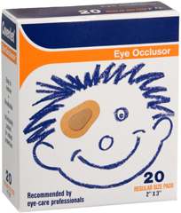 Coverlet Eye Occlusor Pads Regular 2"" X 3"" - 20 Each