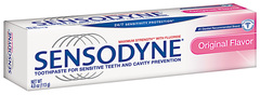 Sensodyne Anticavity Toothpaste for Sensitive Teeth, Original Flavor  - 4oz