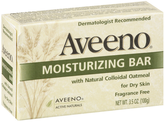 Aveeno Moisturizing Bar with Natural Colloidal Oatmeal for Dry Skin,  Fragrance Free - 3.5oz