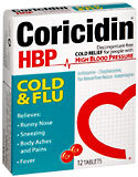 Coricidin Cold & Flu, Tablets  - 12ea